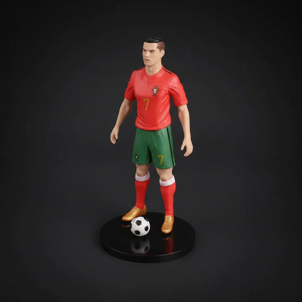 Ronaldo with Football Action Figure 20Cm