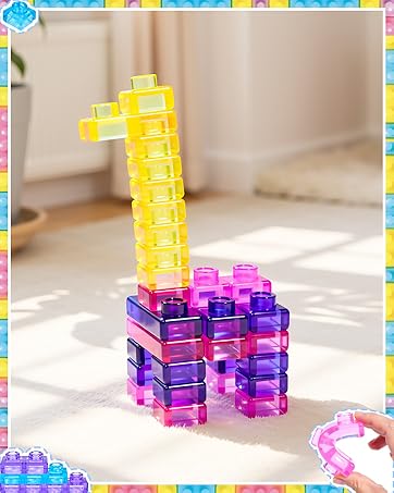 Magic Gummy Bloc Soft Building Block Sensory Squishy and Stretchable