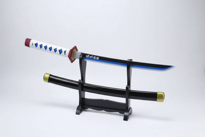 Giyu Tomioka Wooden Katana 42cm with stand (Demon Slayer)