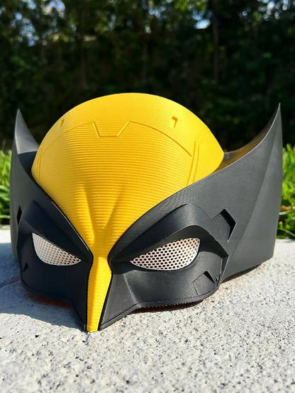 Wolverine Classic Yellow Mask (Full Headpiece)