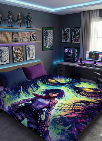 Attack on Titan anime wall tapestry wall tapestry