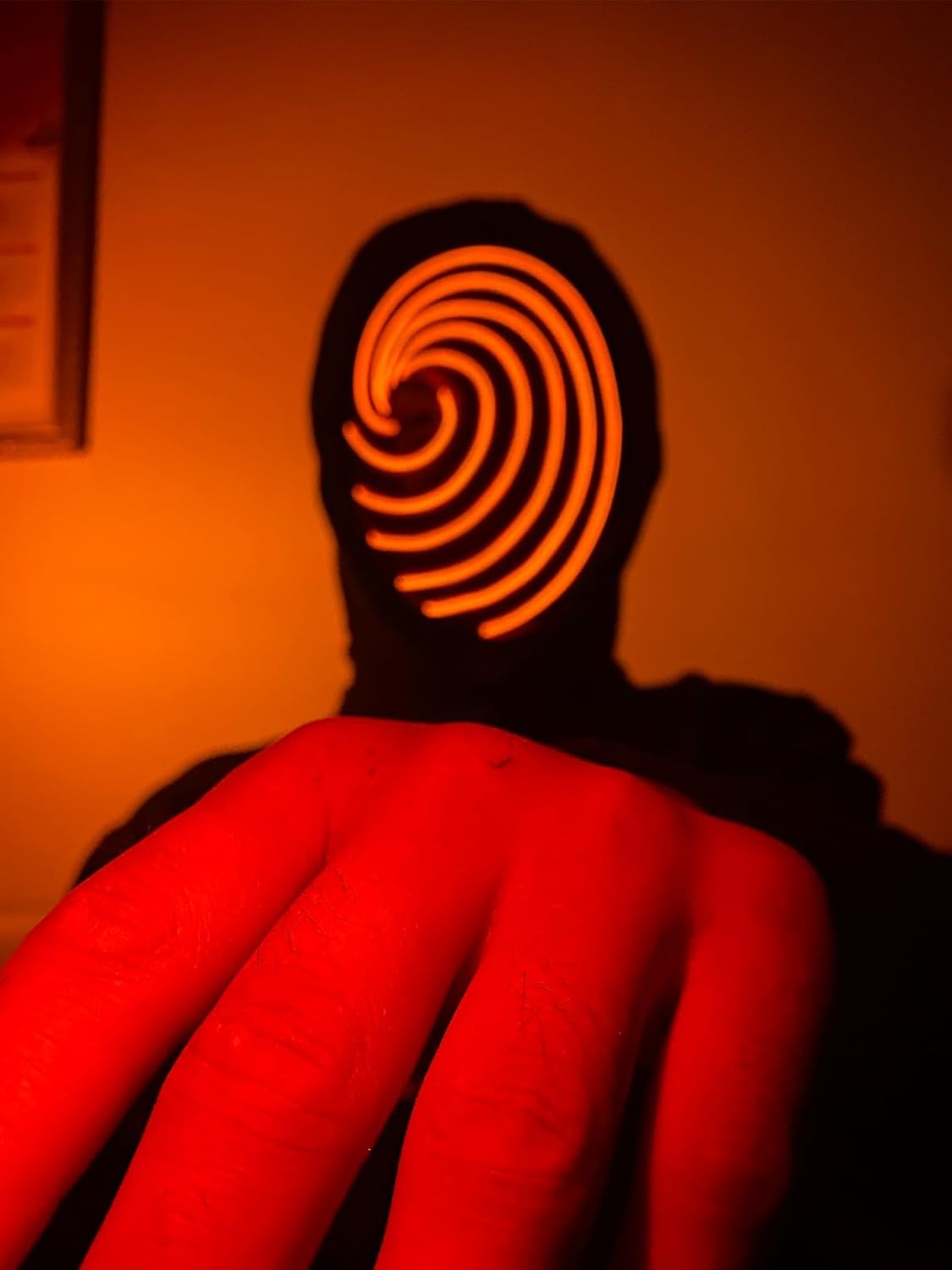 Tobi Obito Mask Resin Mask Costume Mask Cosplay Props Halloween Party Gift for Kids Ninja Anime Uchiha Cosplay