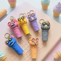 New Trending pop up eyes chu chu keychain Pack for Kids RANDOM DESIGNS