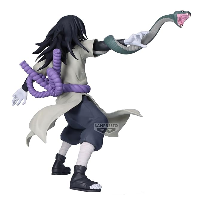 Banpresto Naruto Shippuden Vibration Stars - Orochimaru Figure Official Anime Collectible Premium PVC Action Figure