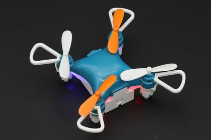 Mini Pocket Quadcopter Drone 360 Flip Drone Easy Stunt Flights with 360° Flips & Altitude Hold, LED Lights & Propeller Guards, Indoor/Outdoor Beginner-Friendly RC Quadcopter Mini Drone for Kids & Adults