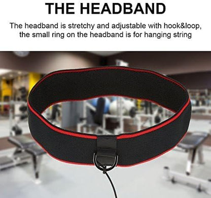 Punching Ball : Reflex Boxing Ball Training Improve Reaction Speed and Hand Eye Coordination with Headband Boxing Gear for MMA Equipment