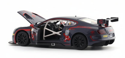 Bentley Continental GT3 Car Concept 1:24 Scale Licensed diecast Scale Model (Black)