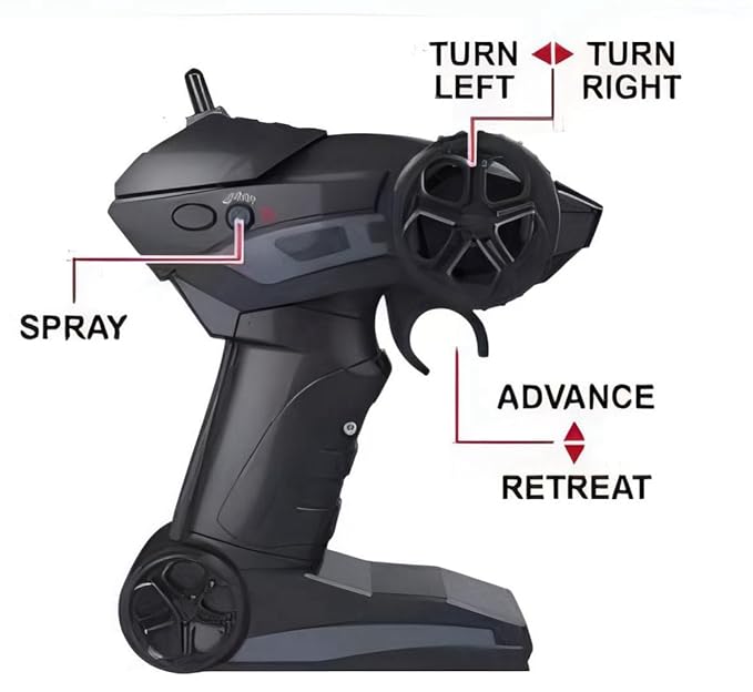 Thunder Spray Rock Crawler Rc Monster Truck with Smoke