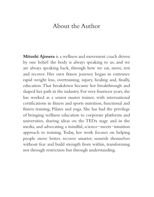 Fearless Diet by Mitushi Ajmera (Paperback)