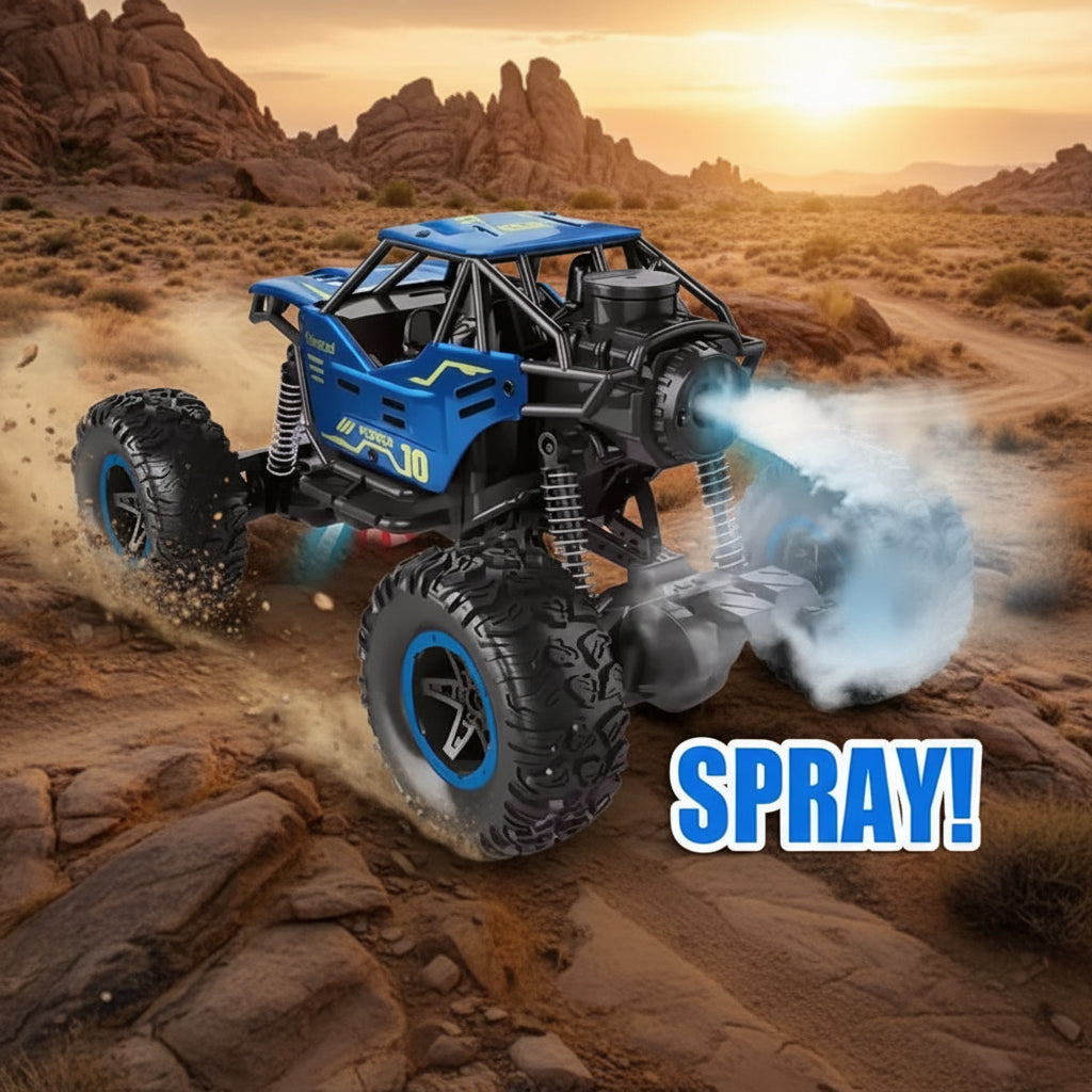 Thunder Spray Rock Crawler Rc Monster Truck with Smoke