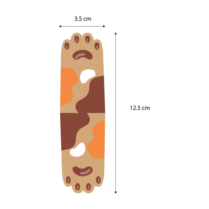 Cat Paw Magnetic Bookmarks - Assorted Cute Book Marks Set of 6