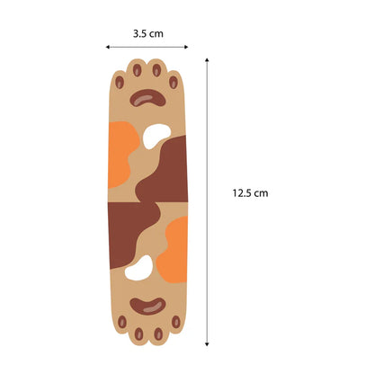 Cat Paw Magnetic Bookmarks - Assorted Cute Book Marks Set of 6