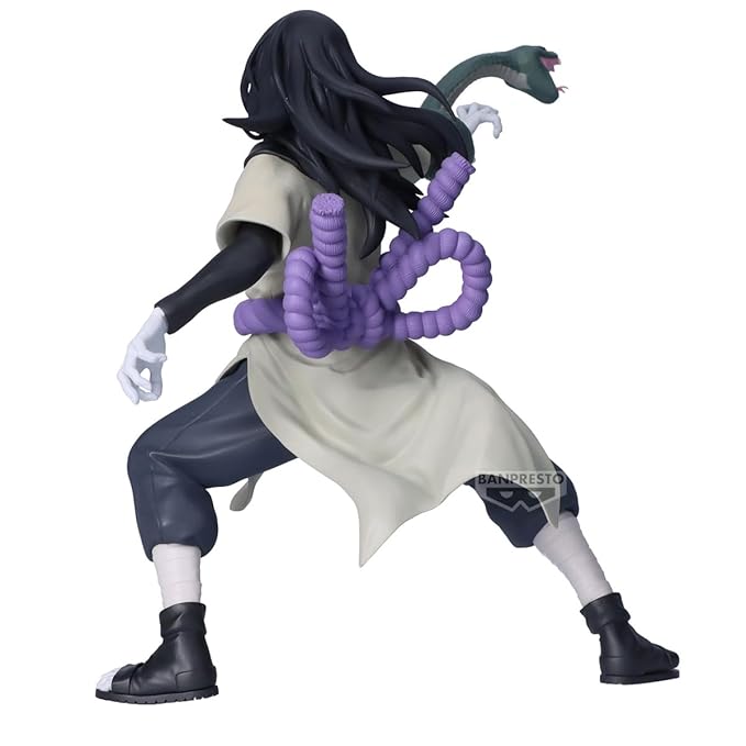 Banpresto Naruto Shippuden Vibration Stars - Orochimaru Figure Official Anime Collectible Premium PVC Action Figure