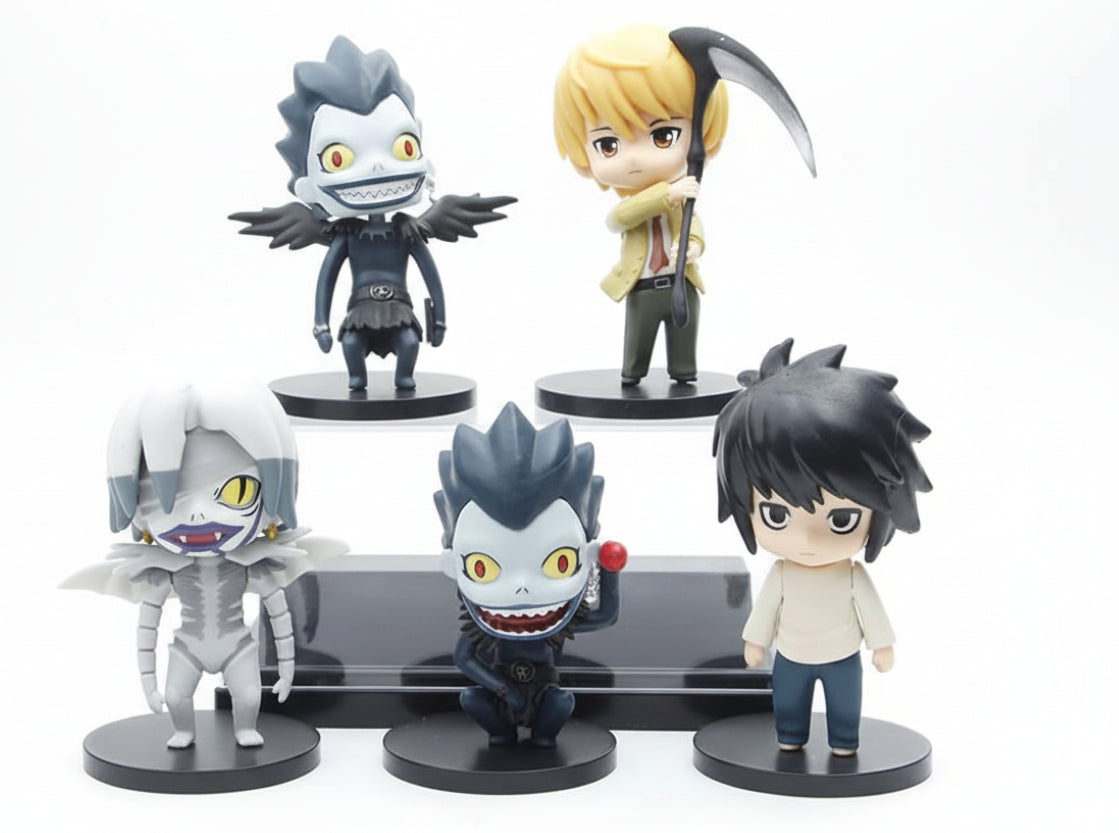 Death Note Action Figure Set of 5 Action Figure Collectible 10Cm