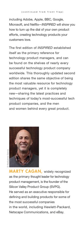 INSPIRED : How to Create Tech Products Customers Love By Marty Cagan (Paperback)