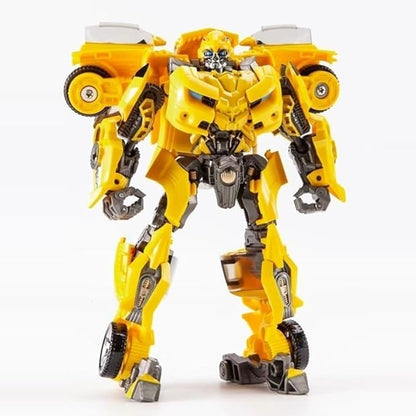 Wasp Warrior" TW-1025B Transformation Bumblebee Action Figure Toys Masterpiece Movie Model Deluxe Deformation Car Robot (Yellow)