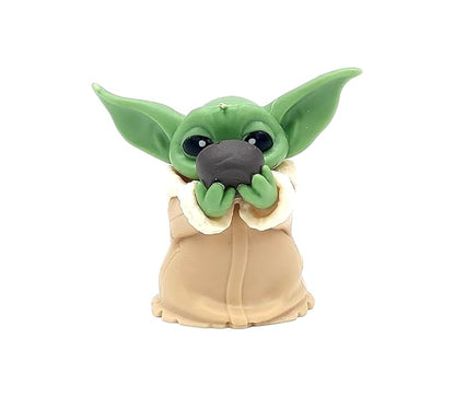 Baby Yoda Doll Gift Toys 2-2.4 inch Mandalorian Yoda Baby Action Toys | Star Wars Yoda Figures