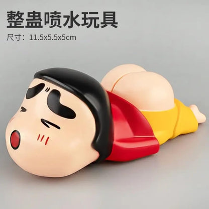 Shin-chan Lying Down Susu Butt Prank Toy