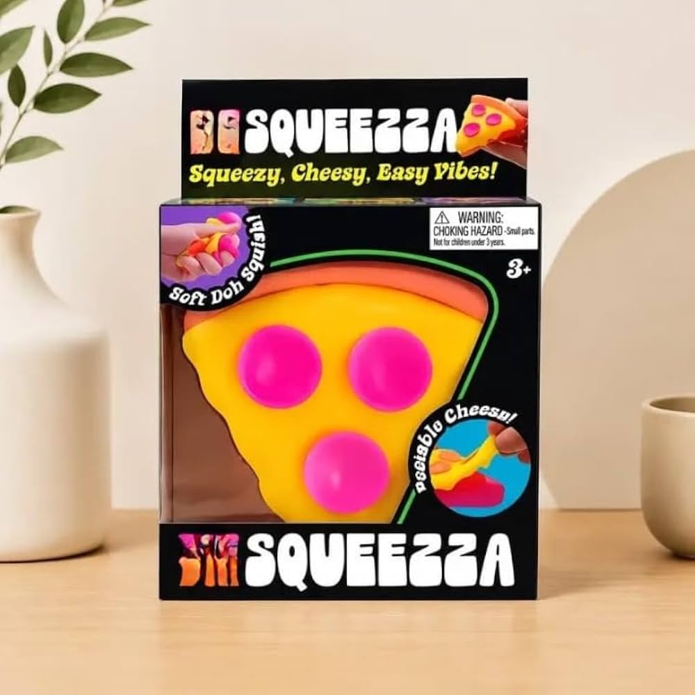 Pizza Slice Squishy Toy Slow Rising Soft Squeeze Stress Relief Sensory Fidget Toy