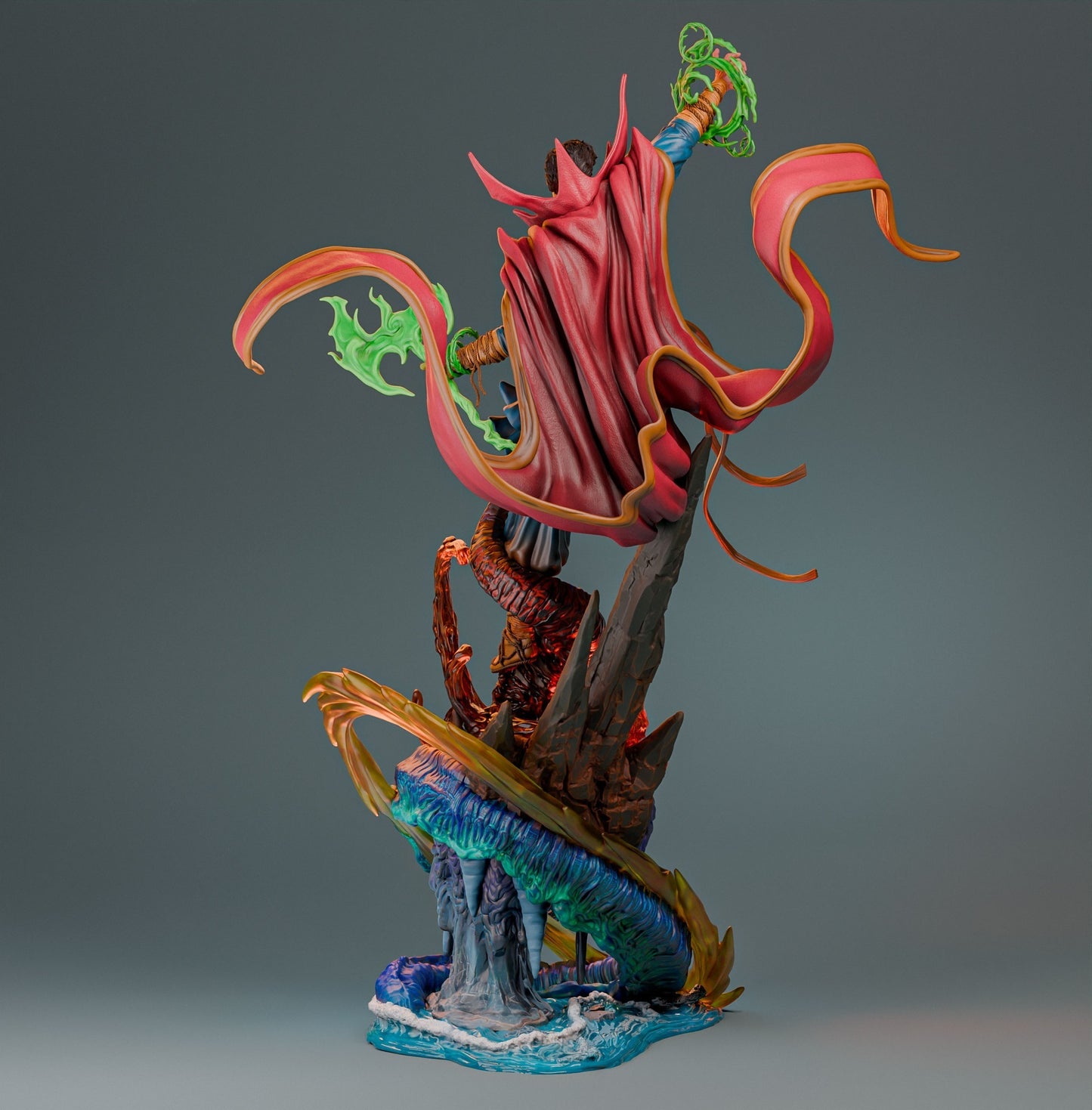Doctor Strange Statue – Marvel Comics 3D Printed Resin Collectible By Tibs 3D Studio