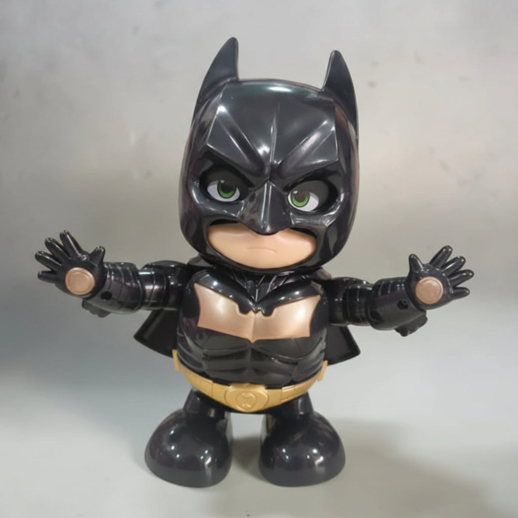 Dancing Batman with Flashing Lights and Music Dance Movement Toy