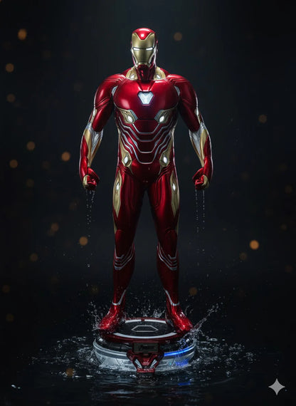 Iron Man Mark 50 Life-Size Figure with Base & Lights Premium Imported