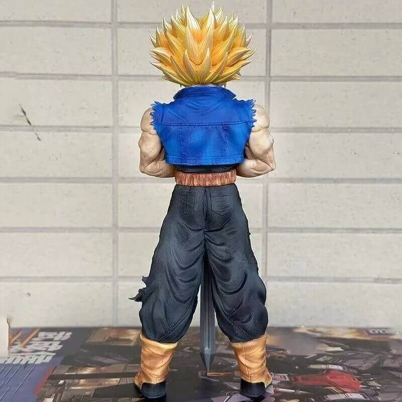 DBZ Trunks Goku Super Saiyan Standing Action Figure 23cm