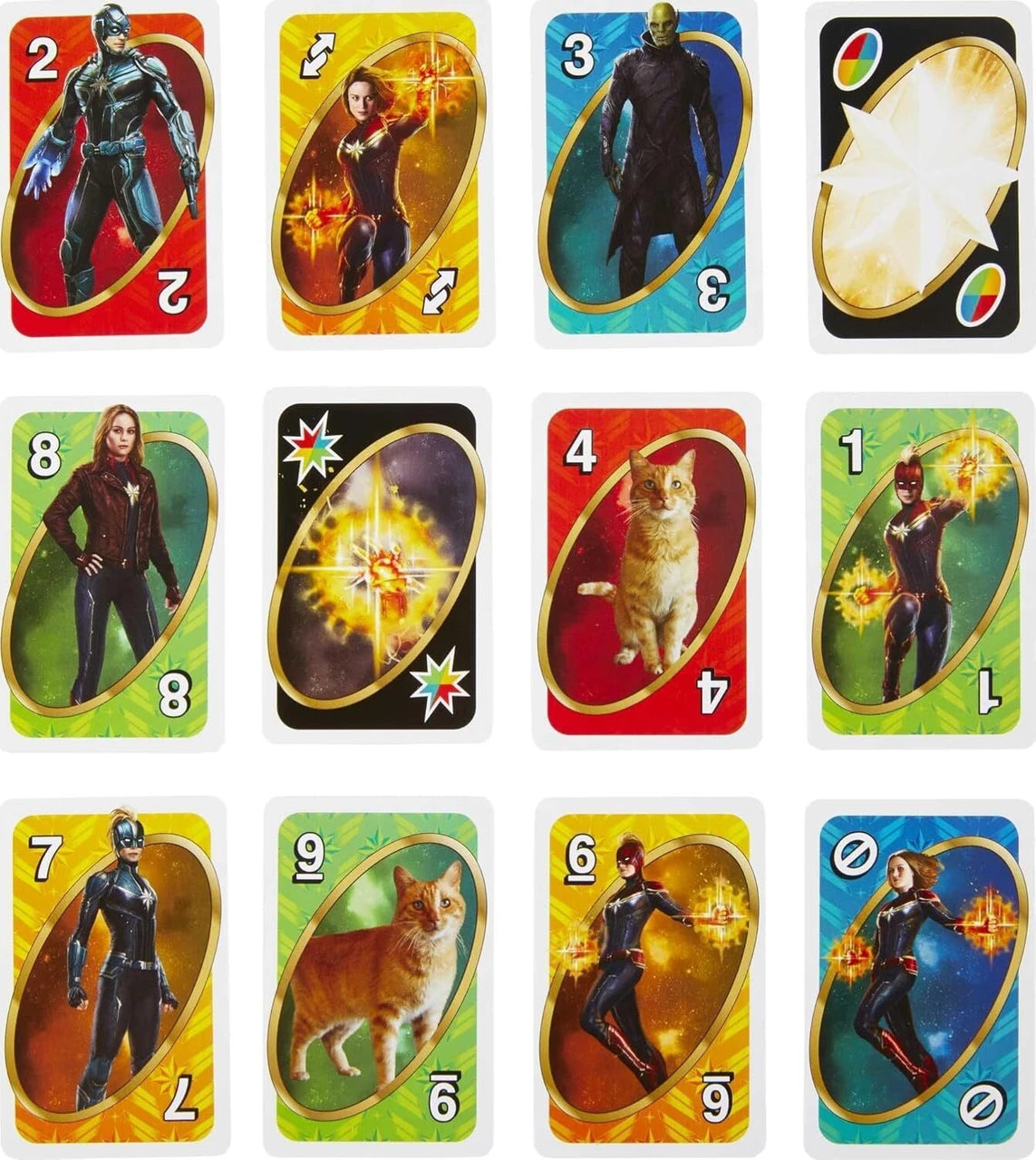 UNO Avengers Theme Kids and Family Card Game Pack of 3