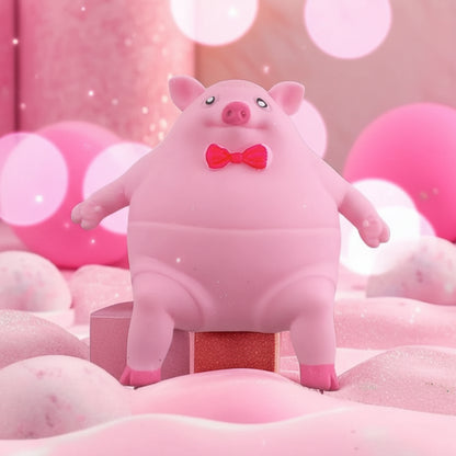 Mr. Pig Squishy Elastic Stress Relief and Fun Fidget Toy [Limited Edition]