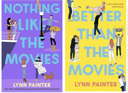 Collection 2 Books Set (Nothing Like the Movies & Better Than the Movies) By Lynn Painter (Paperback)