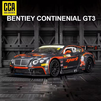 Bentley Continental GT3 Car Concept 1:24 Scale Licensed diecast Scale Model (Black)