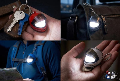 Helmet LED Keychain for Bike & Car Keys