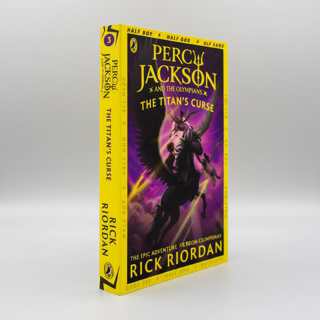 Percy Jackson and The Titan's Curse (Book 3) By Rick Riordan (Hardcover)