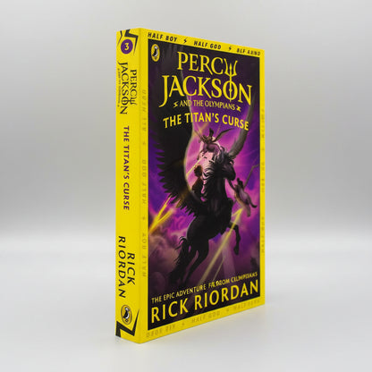 Percy Jackson and The Titan's Curse (Book 3) By Rick Riordan (Hardcover)