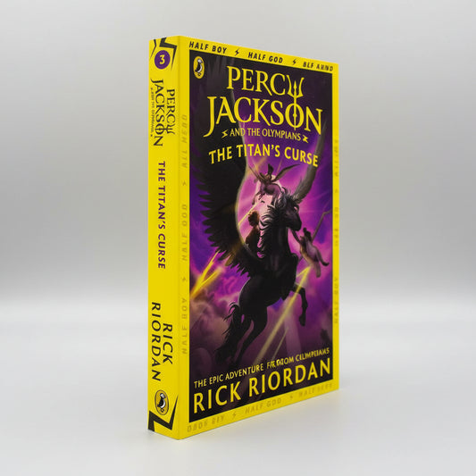 Percy Jackson and The Titan's Curse (Book 3) By Rick Riordan (Hardcover)