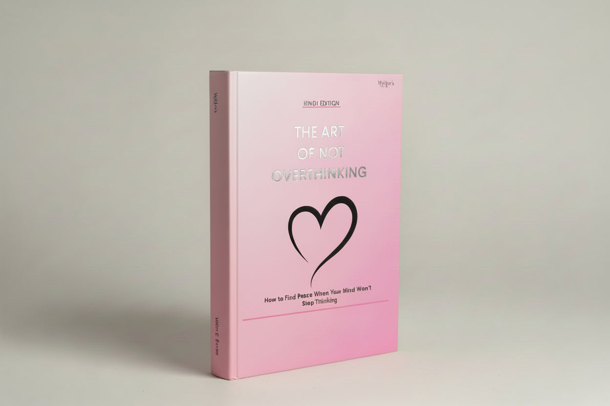The Art of Not Overthinking [Hindi Edition] By Ganesh Singh Kunwar (Hardcover)