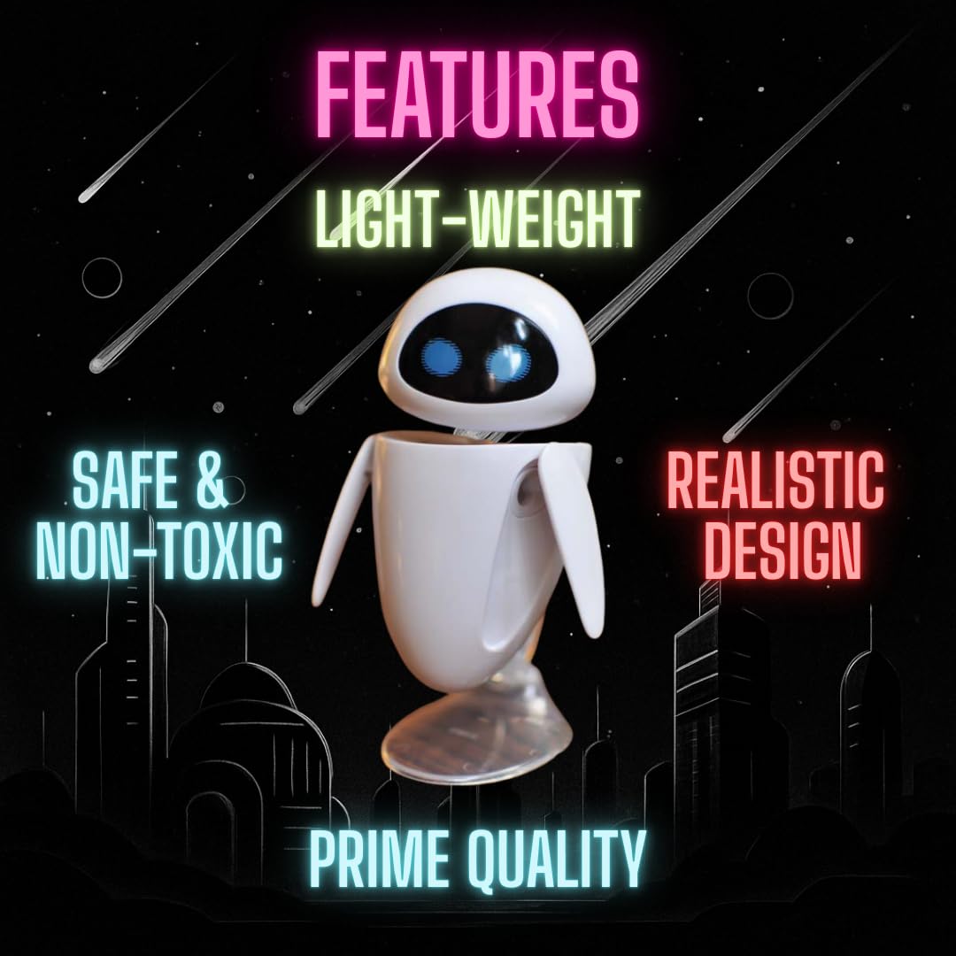 Disney Pixar Wall-e Thinkway Transforming Eve Robot