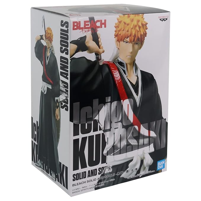 Banpresto Bleach Solid and Souls - Ichigo Kurosaki Action Figure OG