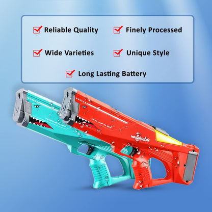 Automatic Electric Water Gun Water Soaker Squirt Guns, Water Blaster Guns, Summer Beach Pool Outdoor Outside Water Toys- for Kids Adults (Random Color)