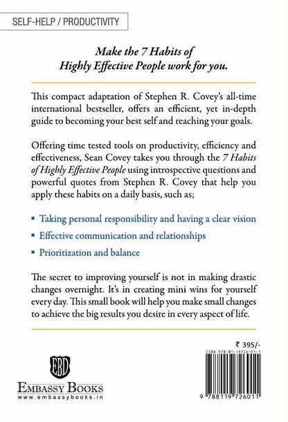 7 Habits on the Go By Stephen R. Covey and Sean Covey (Paperback)
