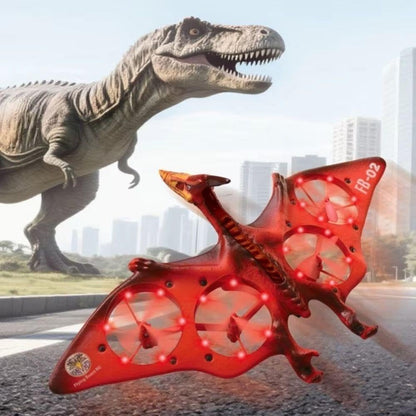 Dragon Remote Control Airplane, 2.4G EPP Foam Pterodacty with 6-Axis Gyro, Red, Stunt Roll and 360 Flip