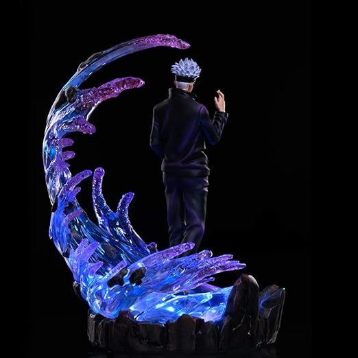 Gojo Rising Figure Jujutsu Kaisen: Gojo Standing Dual Face 30cm - Premium Action Figure ...