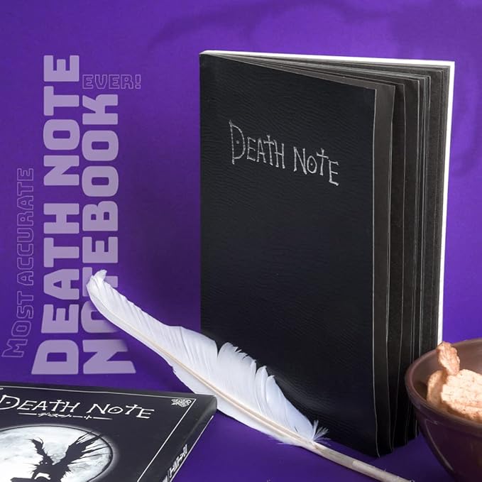 Death Note Anime Cosplay Notebook Most Accurate Notebook Ever with Premium Black Matte Cover