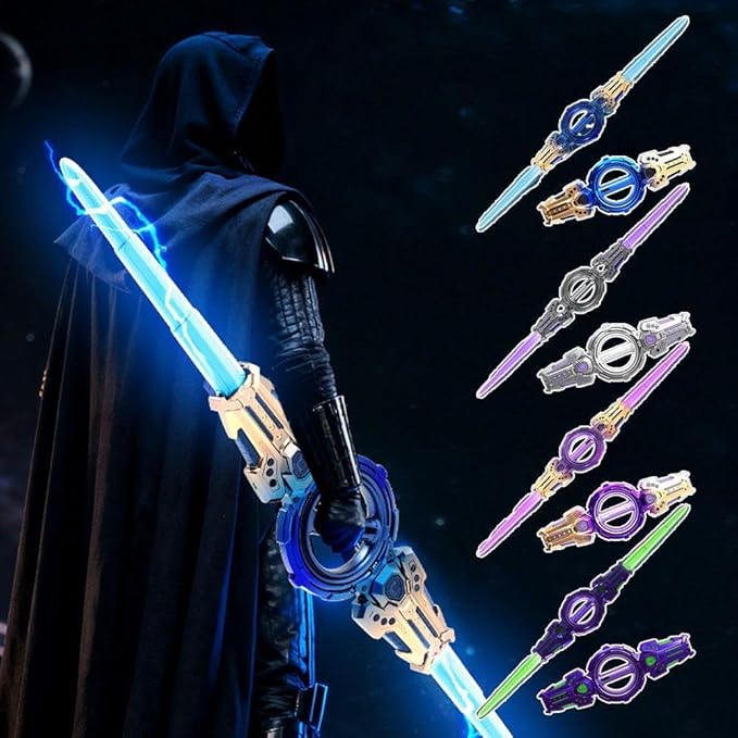 Double Edge Lightsaber Fire Spin Katana LIMITED EDITION