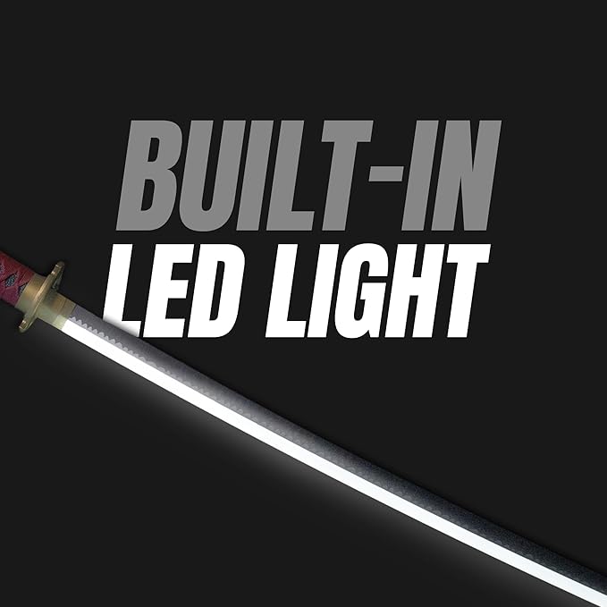 Zoro Sandai Kitetsu Neon LED Katana