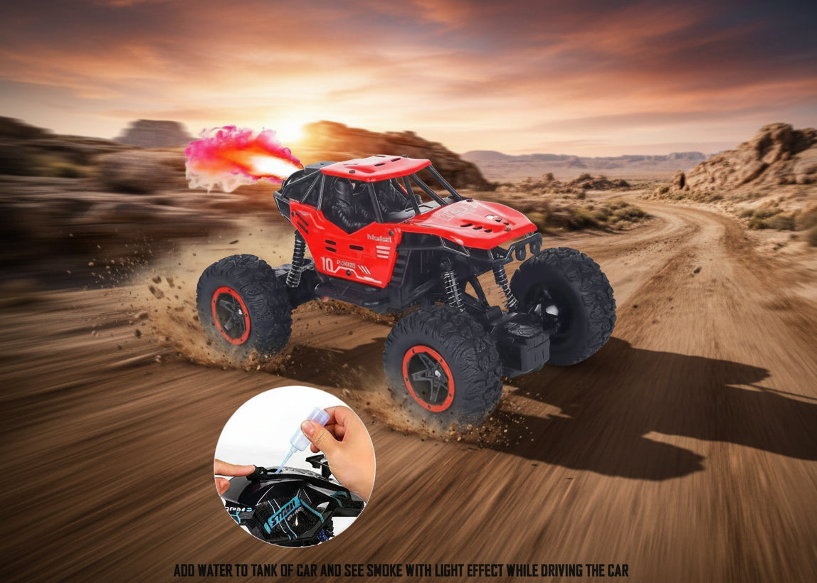Thunder Spray Rock Crawler Rc Monster Truck with Smoke