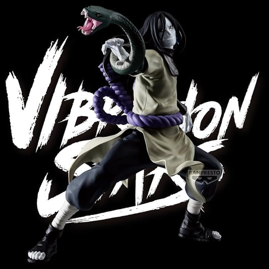 Banpresto Naruto Shippuden Vibration Stars - Orochimaru Figure Official Anime Collectible Premium PVC Action Figure