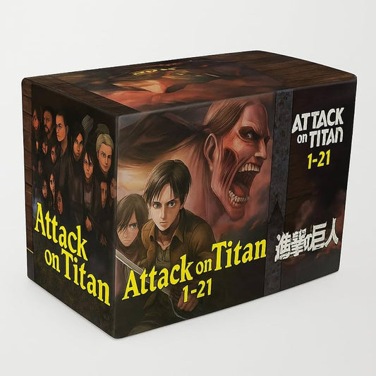 Attack On Titan, Manga Combo, Vol. 1-21 (English, Paperback, Isayama Hajime) set  (Paperback, Isayama Hajime)