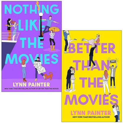 Collection 2 Books Set (Nothing Like the Movies & Better Than the Movies) By Lynn Painter (Paperback)