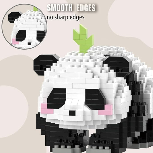 Mini Building Blocks Panda Mini Toy for Kids 6+ (Limited Edition)